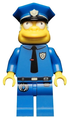 Preowned LEGO® Minifigure – The Simpsons Series 1 sim021 Chief Wiggum The Simpsons Series 1