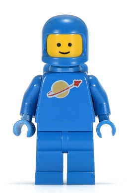 Preowned LEGO® Minifigure – Space sp004 Classic Space Blue w/Air Tanks