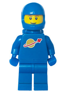 Preowned LEGO® Minifigure – Space sp004NEW2 Classic Space Blue w/Air Tanks and Motorcycle H