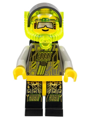 Preowned LEGO® Minifigure – Space sp035 RoboForce Yellow