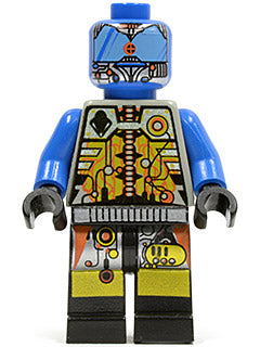 Preowned LEGO® Minifigure – Space sp043 UFO Droid Blue (Techdroid 1)