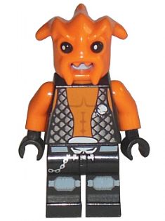 Preowned LEGO® Minifigure – Space sp093 Space Police 3 Alien Kranxx