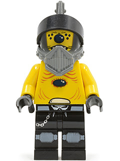 Preowned LEGO® Minifigure – Space sp097 Space Police 3 Alien Snake w/Visor