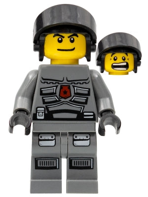 Preowned LEGO® Minifigure – Space sp104 Space Police 3 Officer 6