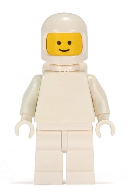 Preowned LEGO® Minifigure – Space sp128 Classic Space White w/Air Tanks Torso Plain