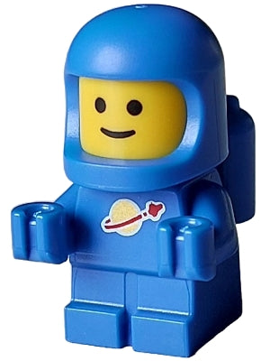 Preowned LEGO® Minifigure – Space sp140 Classic Space, Little - Blue