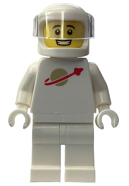 Preowned LEGO® Minifigure – Space sp146 Classic Space - White without Air Tanks, with Visor, Male