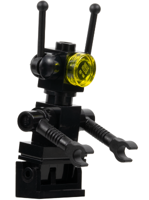 Preowned LEGO® Minifigure – Space sp147 (Blacktron Droid - Corrupted Support Robot)