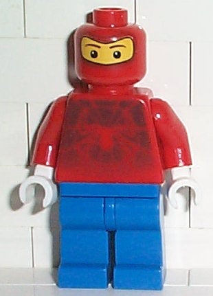 Preowned LEGO® Minifigure – Spider-Man spd012 Spider-Man 2 Balaclava Face