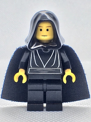 Preowned LEGO® Minifigure – Star Wars sw0044 Luke Skywalker w/Black Hood Black Cape