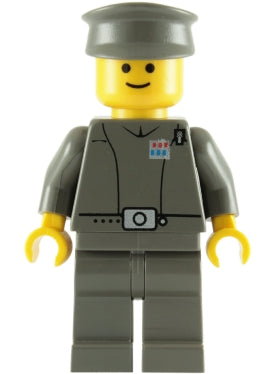 Preowned LEGO® Minifigure – Star Wars sw0046 Imperial Officer (Captain/Commandant/Commander