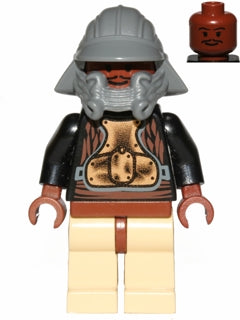 Preowned LEGO® Minifigure – Star Wars sw0086 Lando Calrissian Skiff Guard Reddish Brown Hip