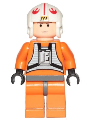 Preowned LEGO® Minifigure – Star Wars sw0090 Luke Skywalker Light Nougat X-Wing Pilot Suit