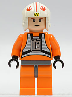 Preowned LEGO® Minifigure – Star Wars sw0090a Luke Skywalker Light Nougat X-Wing Pilot Suit