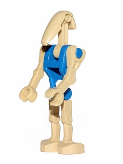 Preowned LEGO® Minifigure – Star Wars sw0095 Battle Droid Pilot w/Blue Torso and Straight A