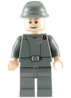 Preowned LEGO® Minifigure – Star Wars sw0114 Imperial Officer (Captain/Commandant/Commander