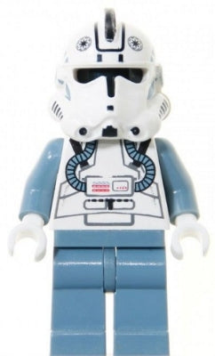 Preowned LEGO® Minifigure – Star Wars sw0118 Clone Trooper V-wing Pilot (Phase 2) Sand Blue