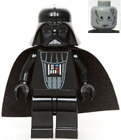 Preowned LEGO® Minifigure – Star Wars sw0123 Darth Vader (Imperial Inspection)