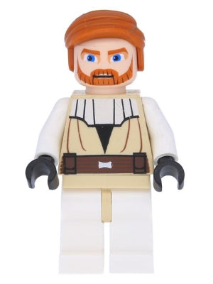 Preowned LEGO® Minifigure – Star Wars sw0197 Obi-Wan Kenobi Large Eyes
