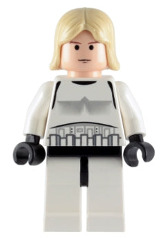 Preowned LEGO® Minifigure – Star Wars sw0204 Luke Skywalker Stormtrooper Outfit