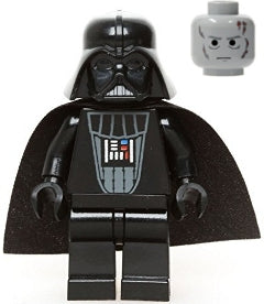 Preowned LEGO® Minifigure – Star Wars sw0214 Darth Vader (Imperial Inspection Eyebrows)