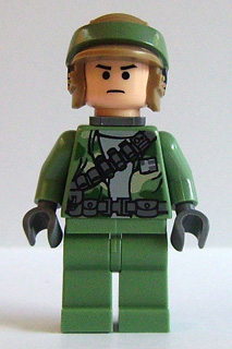 Preowned LEGO® Minifigure – Star Wars sw0239 Endor Rebel Commando Frown