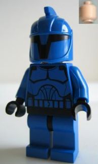 Preowned LEGO® Minifigure – Star Wars sw0244a Senate Commando Plain Light Nougat Head