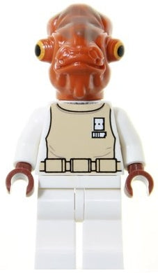 Preowned LEGO® Minifigure – Star Wars sw0247 Admiral Ackbar