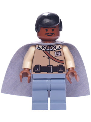 Preowned LEGO® Minifigure – Star Wars sw0251 Lando Calrissian General Insignia (Sand Blue L