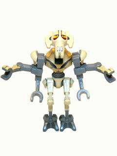 Preowned LEGO® Minifigure – Star Wars sw0254 General Grievous Bent Legs Tan Armor