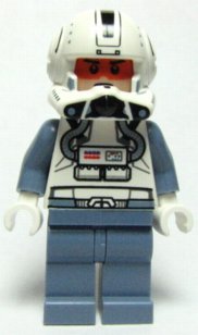 Preowned LEGO® Minifigure – Star Wars sw0266 Clone Trooper Pilot (Phase 2) Sand Blue Arms a