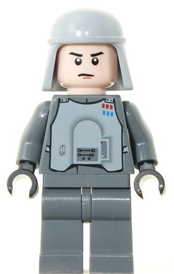 Preowned LEGO® Minifigure – Star Wars sw0289 General Maximillian Veers Light Bluish Gray He