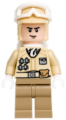 Preowned LEGO® Minifigure – Star Wars sw0291 Hoth Rebel Trooper (Black Chin Dimple)