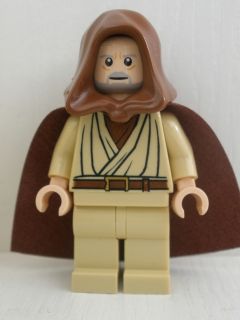 Preowned LEGO® Minifigure – Star Wars sw0336 Obi-Wan Kenobi Old Light Nougat Reddish Brown