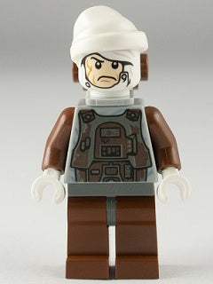 Preowned LEGO® Minifigure – Star Wars sw0350 Dengar (Light Bluish Gray Torso)