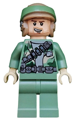 Preowned LEGO® Minifigure – Star Wars sw0368 Endor Rebel Commando Stubble