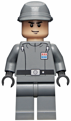 Preowned LEGO® Minifigure – Star Wars sw0376 Imperial Officer (Captain/Commandant/Commander