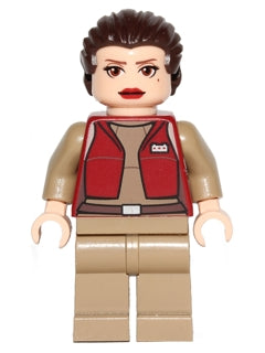 Preowned LEGO® Minifigure – Star Wars sw0411 Padme Amidala Senator Large Eyes Red Lips