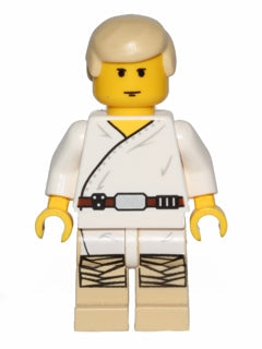 Preowned LEGO® Minifigure – Star Wars sw0566 Luke Skywalker (Tatooine) 2014 version