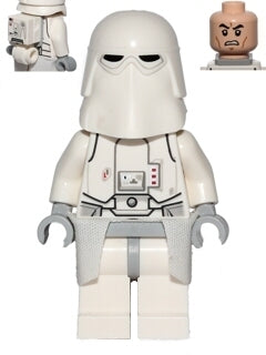 Preowned LEGO® Minifigure – Star Wars sw0568 Snowtrooper Light Bluish Gray Hips Light Bluis