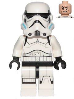 Preowned LEGO® Minifigure – Star Wars sw0578 Imperial Stormtrooper Printed Legs Dark Azure