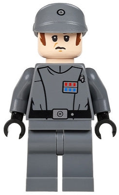 Preowned LEGO® Minifigure – Star Wars sw0582 Imperial Officer (Captain/Commandant/Commander