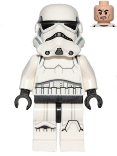 Preowned LEGO® Minifigure – Star Wars sw0585 Imperial Stormtrooper Printed Legs Dark Blue H