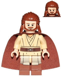 Preowned LEGO® Minifigure – Star Wars sw0593 Qui-Gon Jinn (Printed Legs)