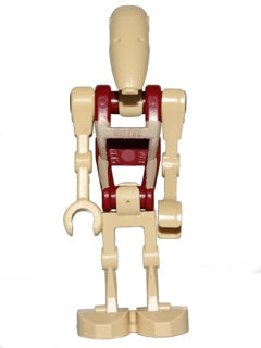 Preowned LEGO® Minifigure – Star Wars sw0600 Battle Droid Security w/Straight Arm Solid Pat