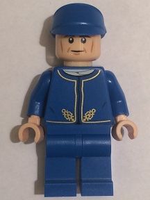Preowned LEGO® Minifigure – Star Wars sw0611 Bespin Guard Light Nougat Head Detailed Gold T