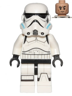 Preowned LEGO® Minifigure – Star Wars sw0617 Imperial Stormtrooper Printed Legs Dark Azure