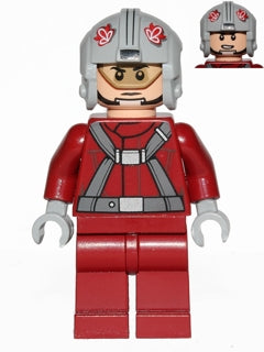 Preowned LEGO® Minifigure – Star Wars sw0619 T-16 Skyhopper Pilot Light Bluish Gray Helmet