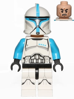 Preowned LEGO® Minifigure – Star Wars sw0629 Clone Trooper Lieutenant (Phase 1) Printed Leg