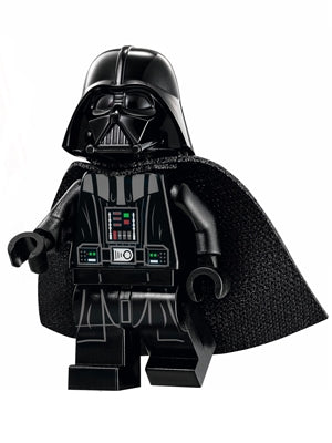 Preowned LEGO® Minifigure – Star Wars sw0636b Darth Vader (Type 2 Helmet Spongy Cape)